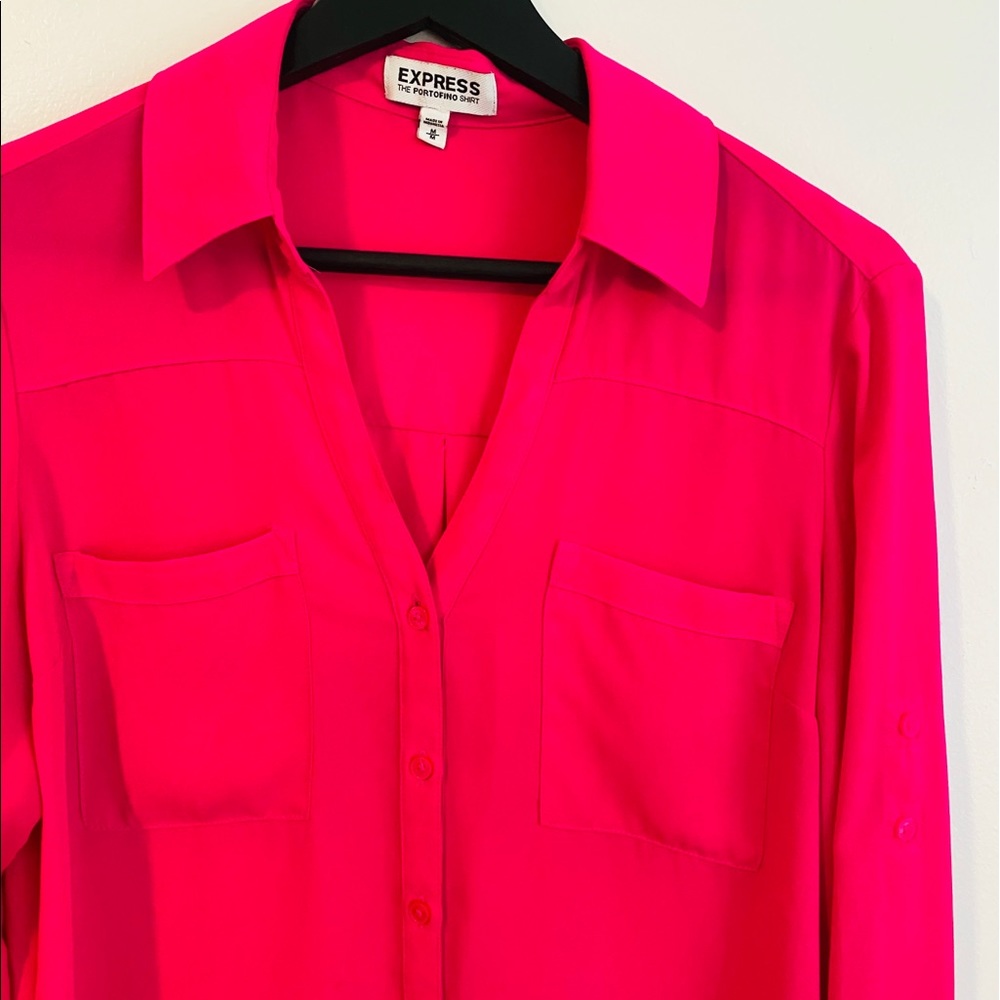 Express beautiful pink shirt